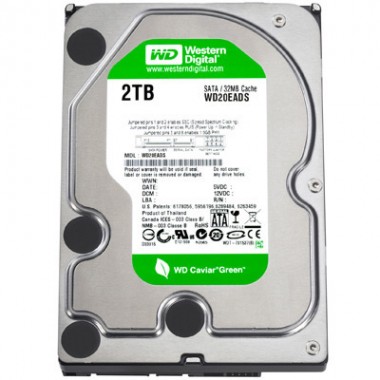 Western Digital HDD SATA-III 2000Gb Green