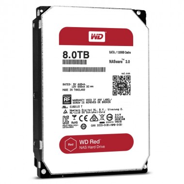 Western Digital HDD SATA-III 8000Gb Red for NAS (WD80EFZX)